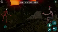 Light Head vs Siren Head Game-Haunted House Escape Screen Shot 2