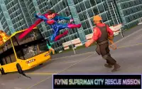 Amazing Flying Superhero: City Rescue Mission Screen Shot 4