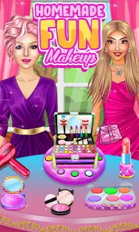 Homemade makeup kit : makeup games for girls 2021 Screen Shot 5