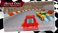 Speed Car Burners Lightning Racer Screen Shot 1