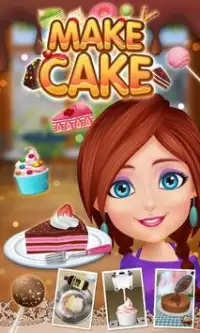 ケーキメーカーストーリー - キャンディケーキ料理ゲーム Screen Shot 0