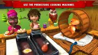 StoneAge Chef: The Crazy Restaurant & Cooking Game Screen Shot 1