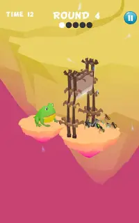 Tap the frog- Homeless Frog Games Screen Shot 2