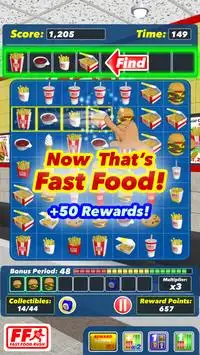 Fast Food Jogo do Rush Match Screen Shot 6