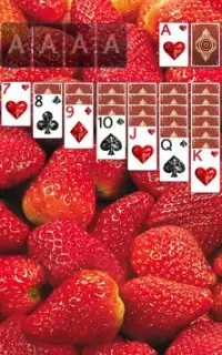 Solitaire Strawberry Theme Screen Shot 4