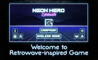 Neon Hero: Cyberpunk Platform Shooter Screen Shot 0
