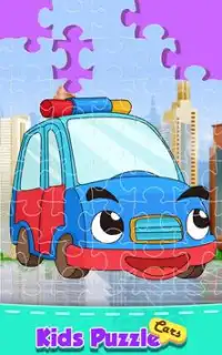 Cars Cartoon - Jigsaw Puzzles Screen Shot 0