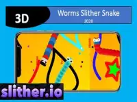 Worms Slither Snake 2020 - New 3D Screen Shot 2