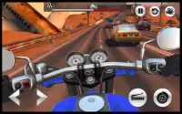 Moto Racing : Real City Highway Bike Rider Game 3D Screen Shot 0