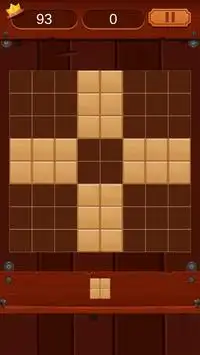 Wooden block puzzle Screen Shot 1