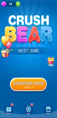 Crush Bear Screen Shot 0