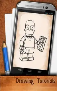 Drawing for Lego Simpsons Screen Shot 5
