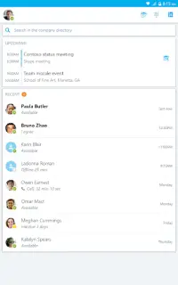 Skype for Business for Android Screen Shot 8