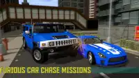 Полиция Автомобиль Вождение Игра: криминал город Screen Shot 1