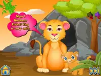 Lion gry urodzeń dla dziewczyn Screen Shot 3