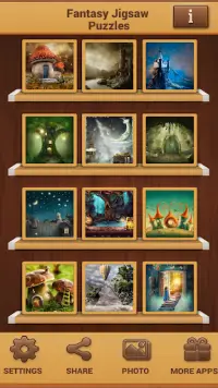 Fantasy Puzzle Spiele - Puzzles Kostenlos Screen Shot 1
