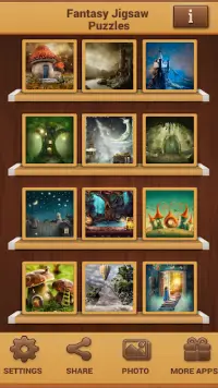 Fantasie Legpuzzels - Puzzel Spelletjes Gratis Screen Shot 1