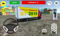 Truck Driver School - Parking Simulator Game Screen Shot 2