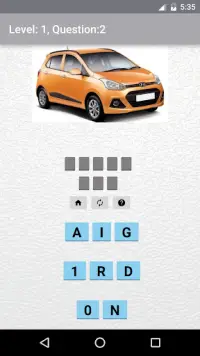 Indian Cars Quiz Screen Shot 3