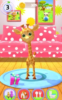 Talking Giraffe Screen Shot 19