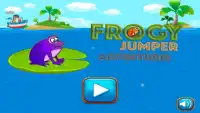 HOP FROG Tap the Frog to jump mega jump Screen Shot 1