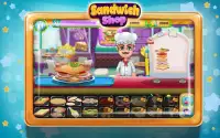 Restaurante de sandwich juego Screen Shot 4
