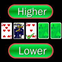 Higher or Lower card game