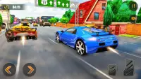 Raya racer 3D: berujung Simulator Mengemudi 2019 Screen Shot 3