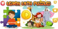 Learn with Educational puzzles for kids Screen Shot 0