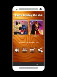 Ladybug And Cat Noir Kiss Jigsaw Screen Shot 0