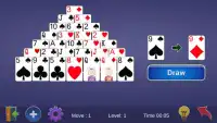 Pyramid Solitaire Screen Shot 1