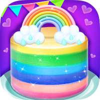 Rainbow Pastel Cake - Family Party & Birthday Cake