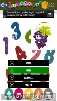Math Quiz for Kids Screen Shot 5