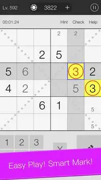 Sudoku-spel Screen Shot 4