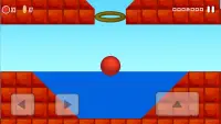 Classic Bounce Game - Red Ball Adventure Screen Shot 1
