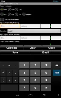 Handyman Calculator Screen Shot 4