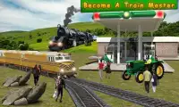 Fast Train Driving Sim 3D Screen Shot 0