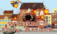 Worm’s City Attack Game Screen Shot 0