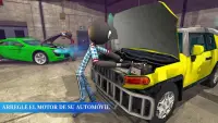 Taller de reparación de garaje para autos Stickman Screen Shot 3