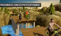 Hors route BMX Vélo Course: Cascades Avenant 3D Screen Shot 8