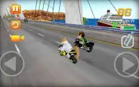 Sponge Moto Racing 3D Screen Shot 3