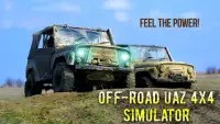 Off-Road 4x4 UAZ Simulador Screen Shot 0