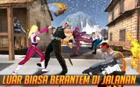 Pertarungan Superhero - Ninja Berantem Di Jalanan Screen Shot 1