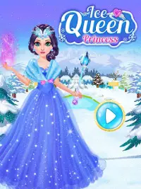 Ice Queen Princess Salon & Makeover Screen Shot 0