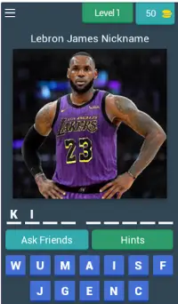 Guess The NBA Nickname Screen Shot 0