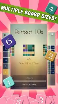 Perfect 10s Lite - Logic Game Screen Shot 2