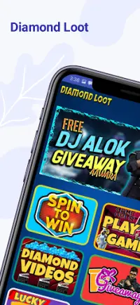 Diamond Loot : Free Diamonds & Giveaways Screen Shot 0