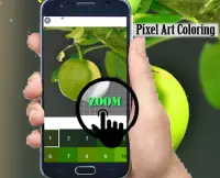 Fruit  Coloring Number Pixel New 2021 Screen Shot 1