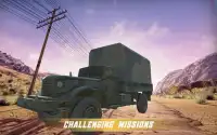 Impossible Tracks Army Truck Screen Shot 7