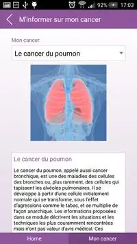 e-cancer Screen Shot 5